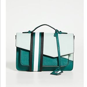 BOTKIER Cobble Hill Crossbody Bag In Emerald Sliced